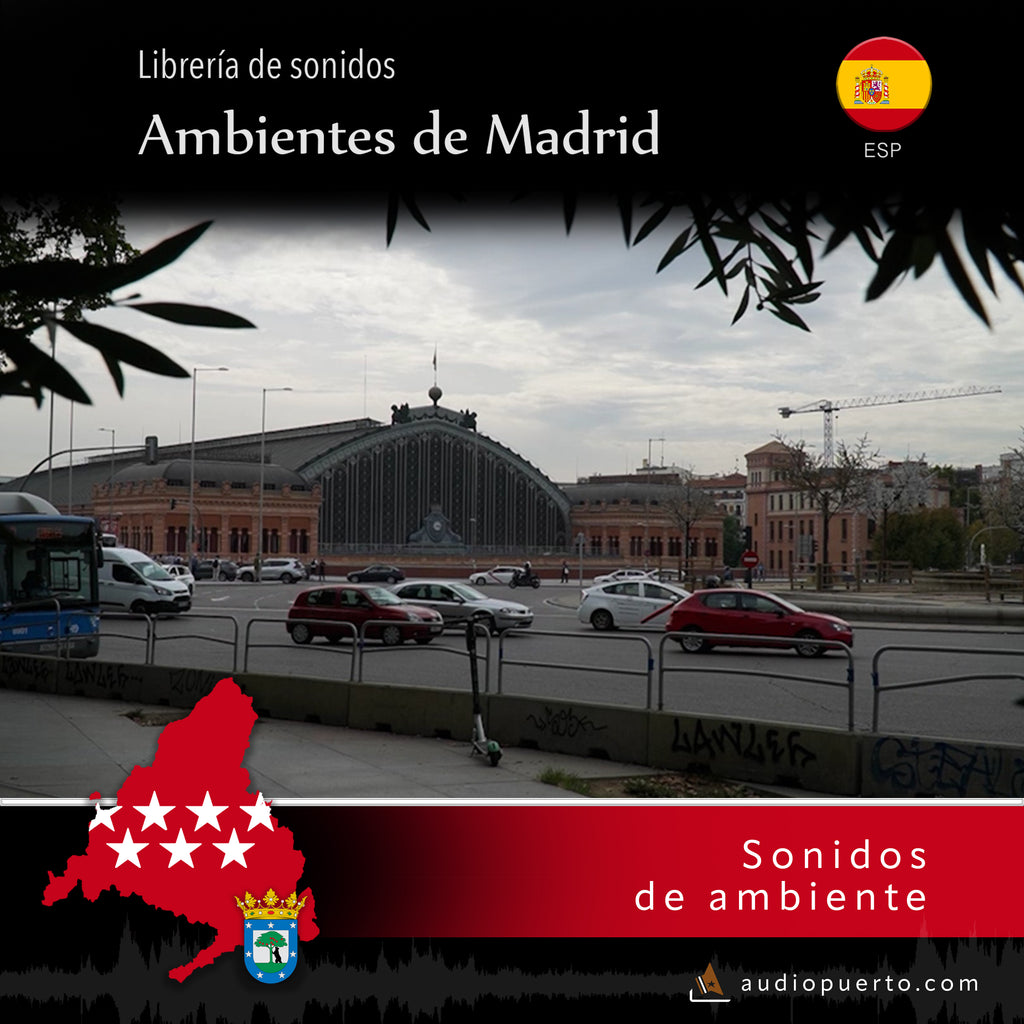 AMAD003 - Estación de Atocha, Madrid, Rotonda