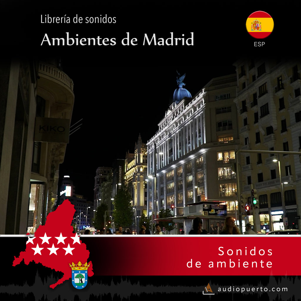 AMAD010 - Gran Vía, Madrid, Noche (Primera perspectiva)