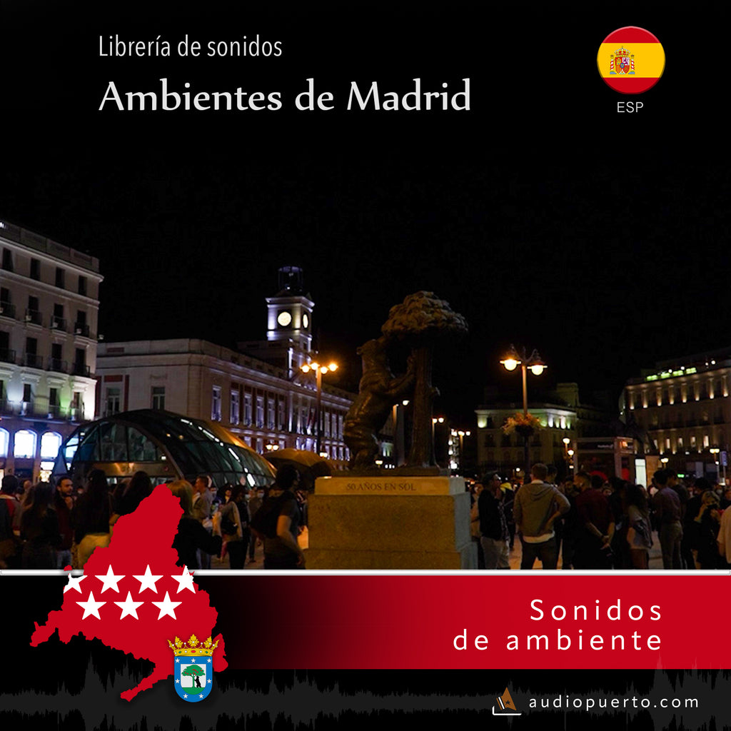 AMAD030 - Puerta del Sol, Madrid, Noche (Primera perspectiva)